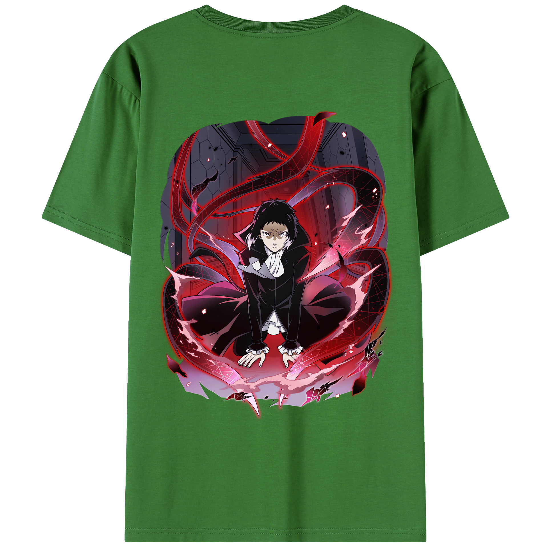 （画像用） 文豪ストレイドッグス Bungo Stray Dogs レディース半袖Tシャツ(バックプリント)